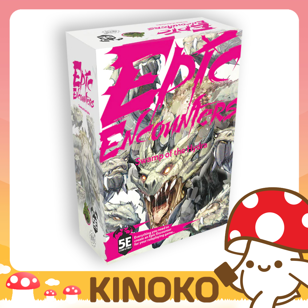 Epic Encounters : Swamp of the Hydra จาก Kinoko Card Game Shop | Dungeons and Dragons DND D&D TRPG