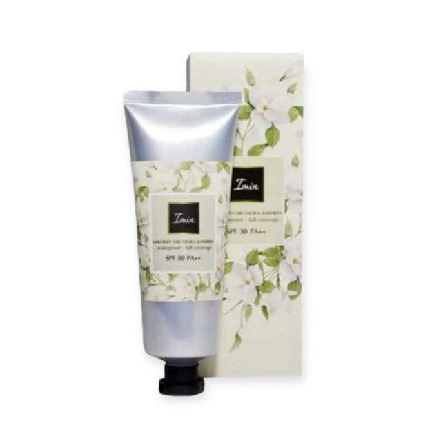 ครีมแต่งผิวล่องหนเนื้อนาโน Imin Nano Body Care Color & Sunscreen SPF30 PA++ ปริมาณ50g