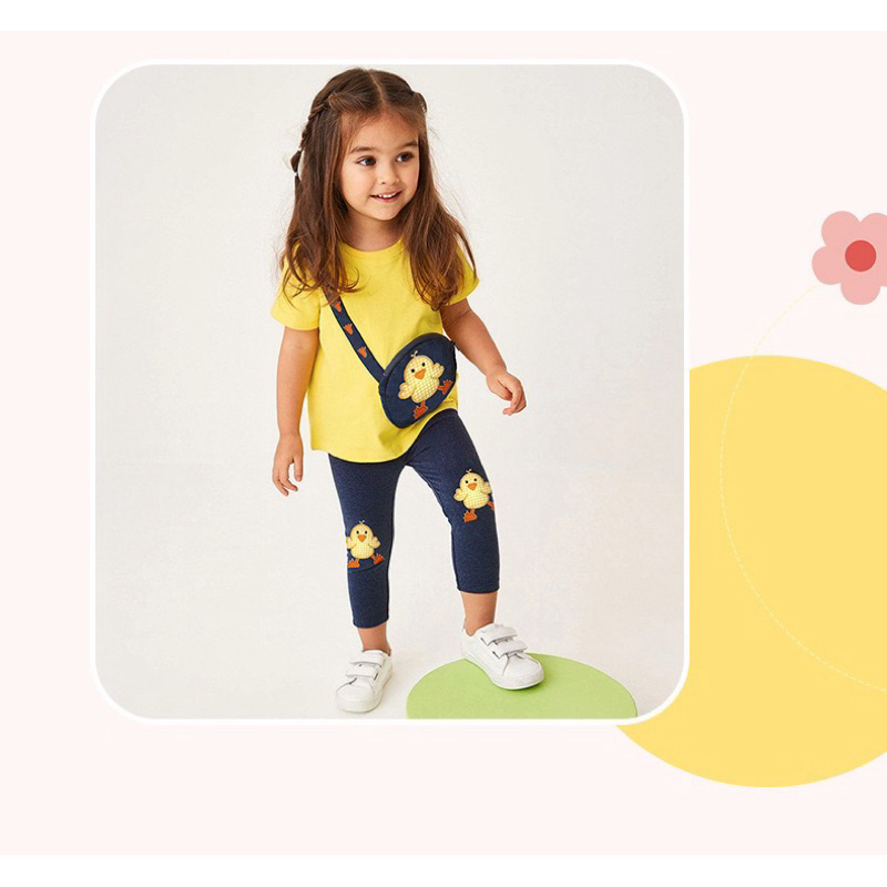 พร้อมส่งจากไทย ชุดเซ็ต Brand Little Maven ชุดเสื้อยืด+กางเกงเลกกิ้ง DR49 ราคา ถูกที่สุด ดีลบีเคเค แกลเลอรีภาพที่ 6
