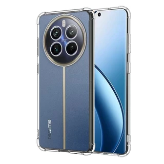 Realme 12X 5G/Realme 12+5G/Realme 12Pro PlusเคสTPUใสกันกระแทกแบบคลุมกล้องRealme 12 5G/Realme 12 Pro 5G/Realme 12 Pro+5G