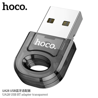 HOCO UA28 ตัวรับสัญญาณบลูทูธ รุ่น5.1 แปลงเป็นอุปกรณ์ไร้สาย รองรับ คีย์บอร์ด เม้าส์ ลําโพง USB Adapter