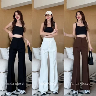 new collection PD14 กางเกงแฟชั่นขาม้าผ้าไอด้าเอวสูงพร้อมส่ง สวยเปะมาก ตรงปกแน่นอนจ้า