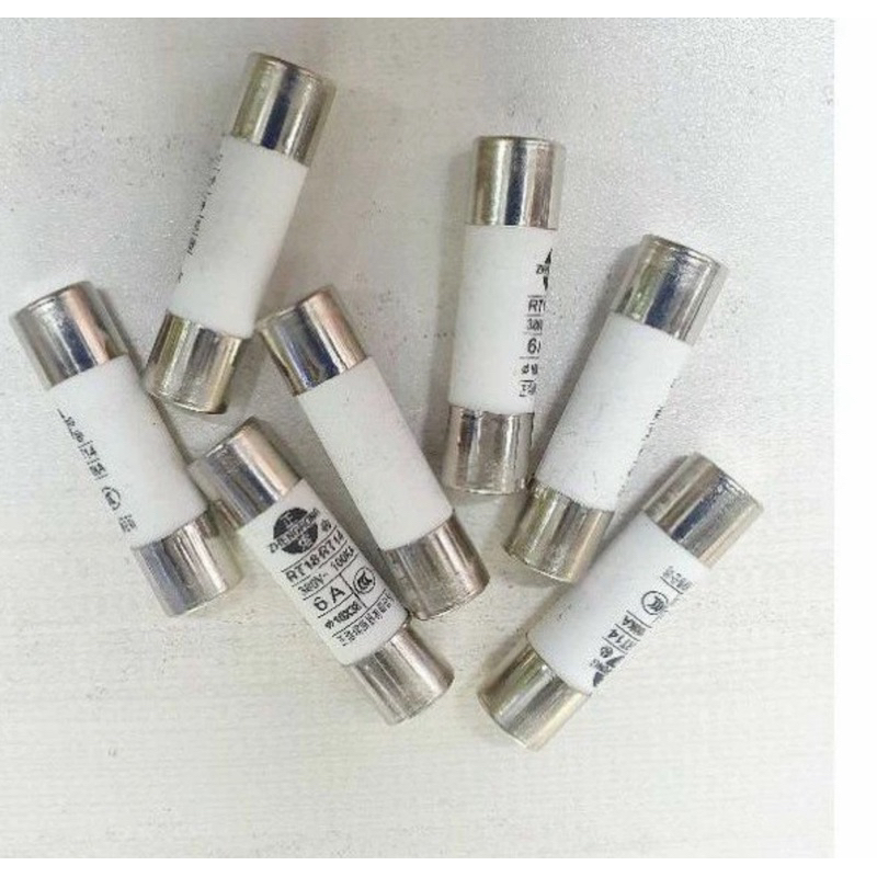 ฟิวส์ 10×38 ฟิวส์เซรามิค10X38มม.ฟิวส์380V 500V 2A 4A 6A 8A 10A 16A 20A 25A 32A ราคาต่อตัว