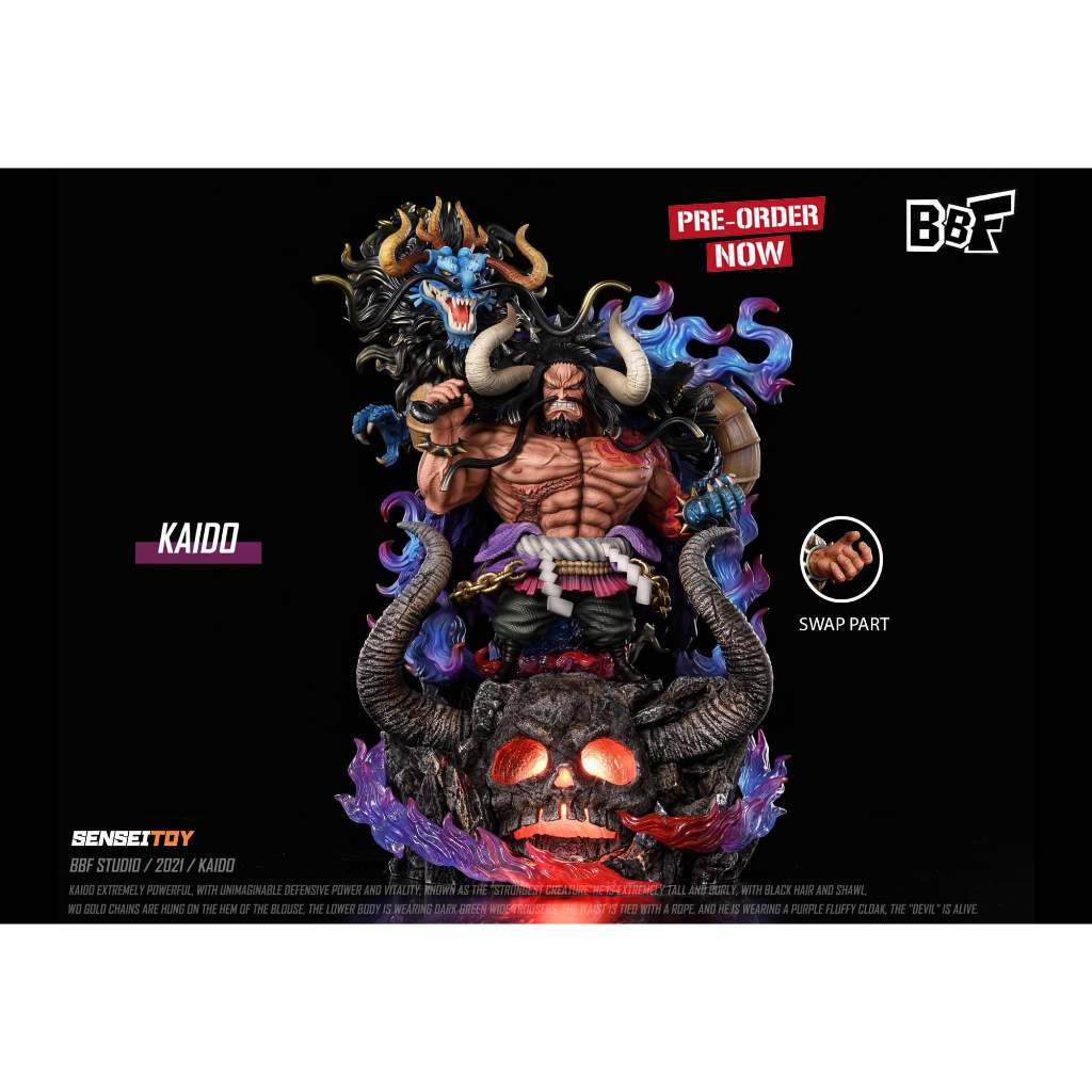 Resin WCF OnePiece - Kaido Full Set by BBF