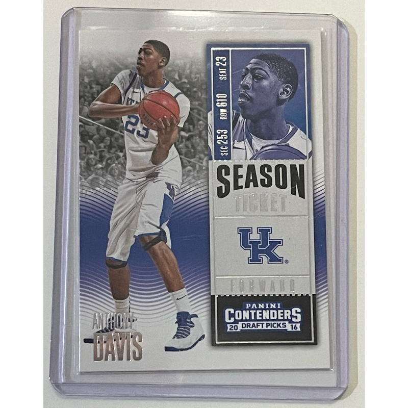 Anthony Davis Season Ticket card