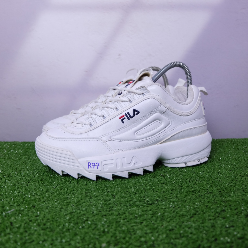 (39/24.5 cm) Fila Disruptor Sneakers ฟีล่ามือ2ของแท้💯 รองเท้าผ้าใบเกาหลีผู้หญิง