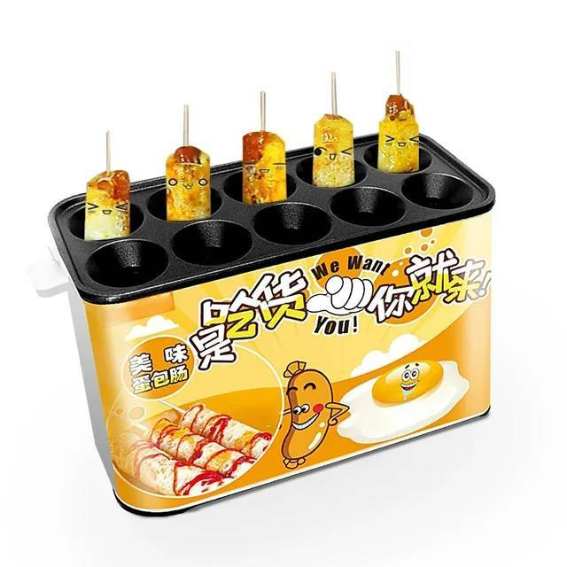 🥚🥚🥚🥚🥚อุปกรณ์เครื่องทำไข่ม้วน10 ช่อง ที่ทำไข่ม้วนแบบสะดวกสบาย🥚🥚🥚🥚🥚