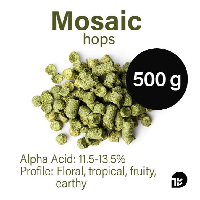 Mosaic Pellets (500g.) - USA