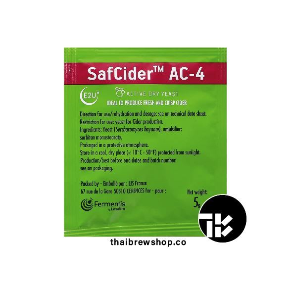 Fermentis Safcider AC-4 CRISP Cider Yeast