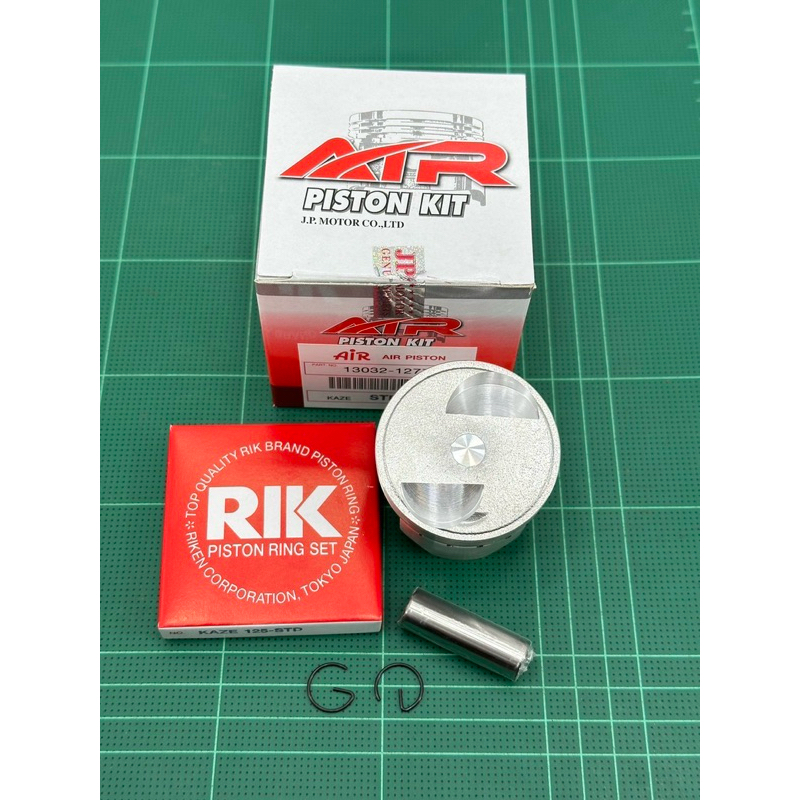 ลูกสูบ56มิลลูกคาเซ่หลบ2วาวใส่125คาร์บูR-s-xและเวฟ125iรุ่นไฟเลี้ยวบังลม