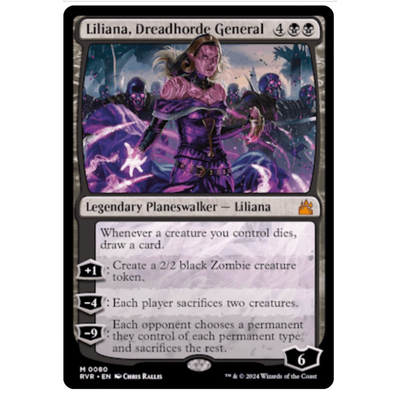 Ravnica Remastered: Liliana, Dreadhorde General