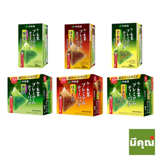 Itoen Genmaicha Premium Green Tea (Uji Matcha) ถุงปิรามิด ชาเขียวญี่ปุ่นแท้ 100% ชาข้าวคั่ว