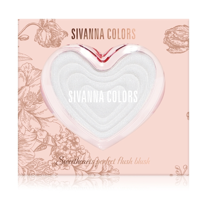 SIVANNA COLORS SWEET HEARTS PERFECH FLUSH BLUSH : HF638 | บรัชออนหัวใจ
