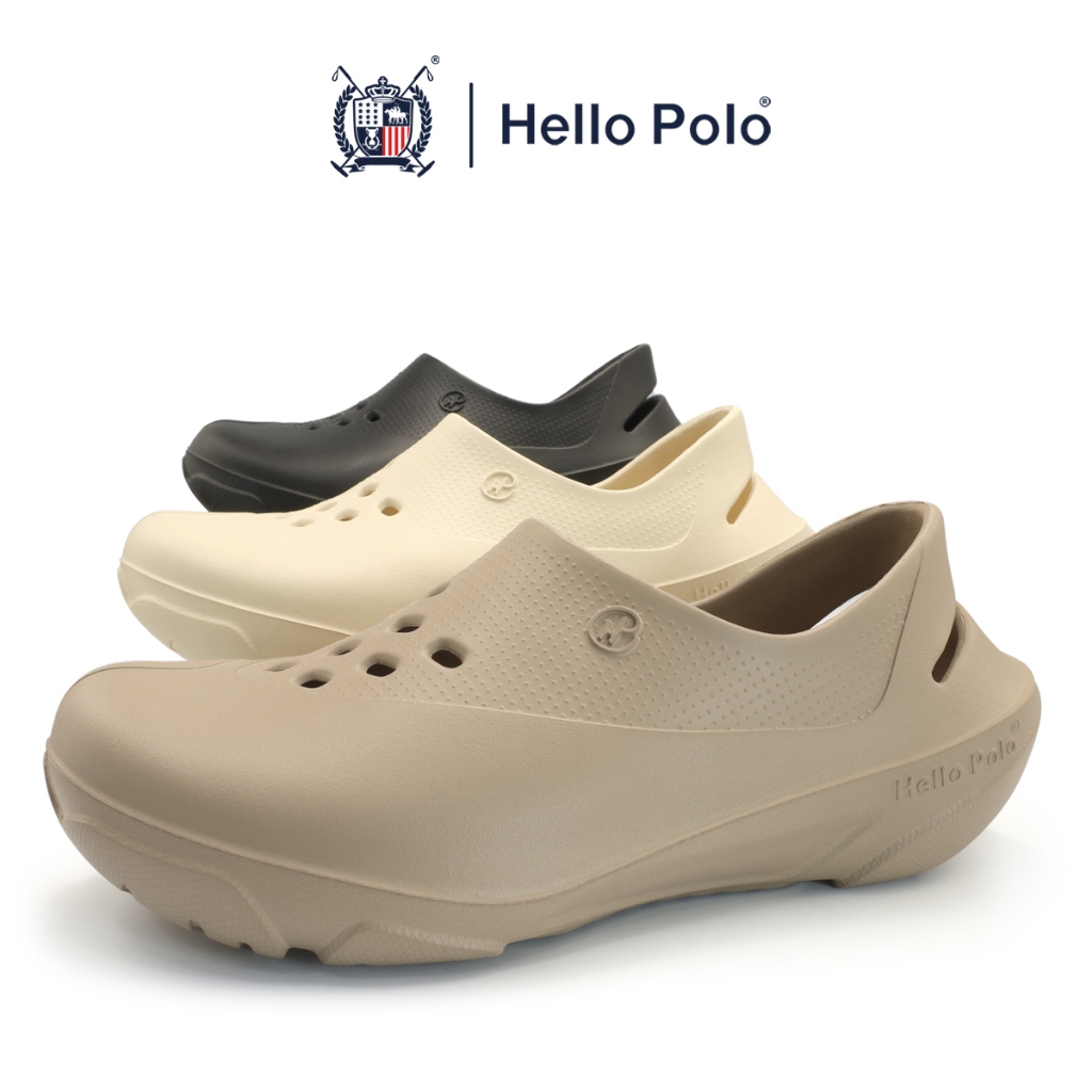 [New product] Hello Polo รองเท้าแตะลำลอง รองเท้าแบบสวม Unisex แฟชั่น รุ่น HP8024