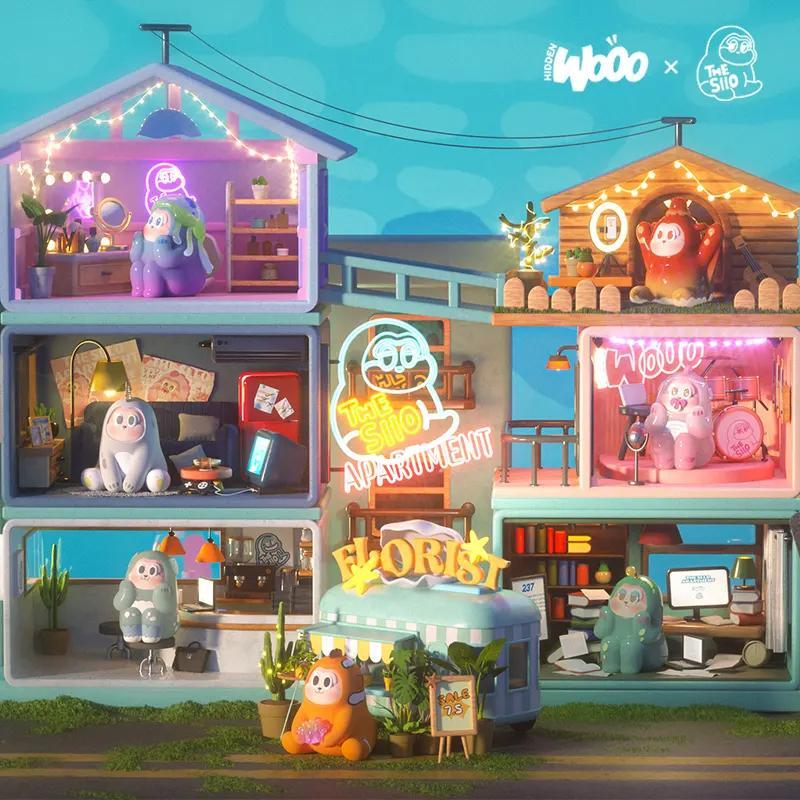 (🌷กดในไลฟ์ลด 100฿ ) แบบสุ่มโมเดล : THE SLLO Apartment