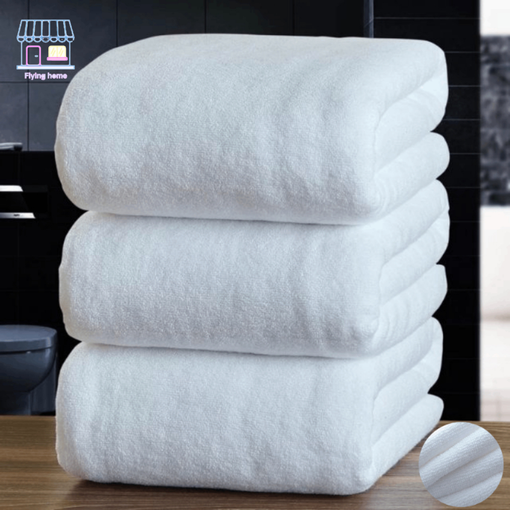 ผ้าเช็ดตัว ผ้าขนหนู เกรดโรงแรม ขนาด 27x54 นิ้ว (14ปอนด์) ราคาส่ง Cotton 100%