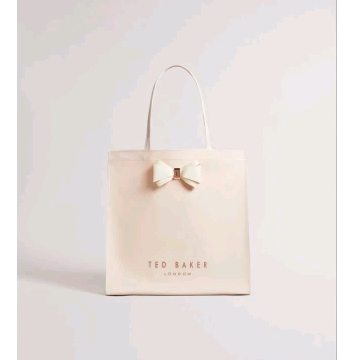 Ted Baker รุ่น Alacon Plain Bow Large Icon Bag ไซส์ L สี light pink***พร้อมส่ง