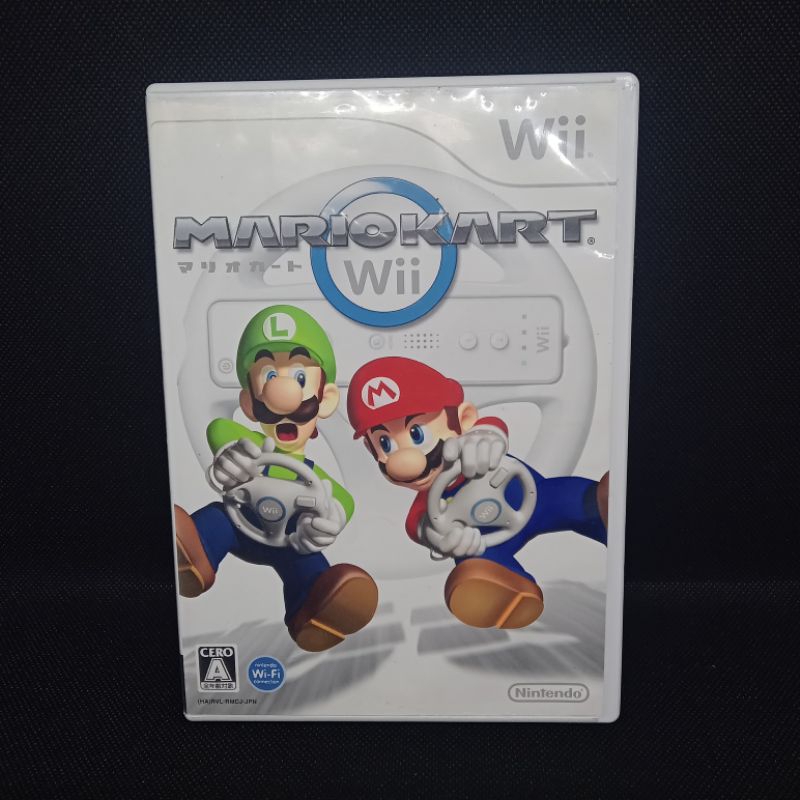 แผ่นเกม Nintendo Wii Mario Kart Wii ของแท้มือสอง
