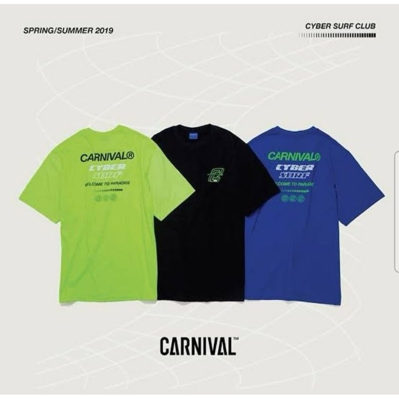 เสื้อยืด Carnival cyber surf C