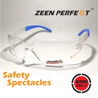 แว่น Safety ZEEN PERFECT รุ่น 9060TIP ขาสี Passes ANSI Z87.1 USA Standard ALL UV Protection