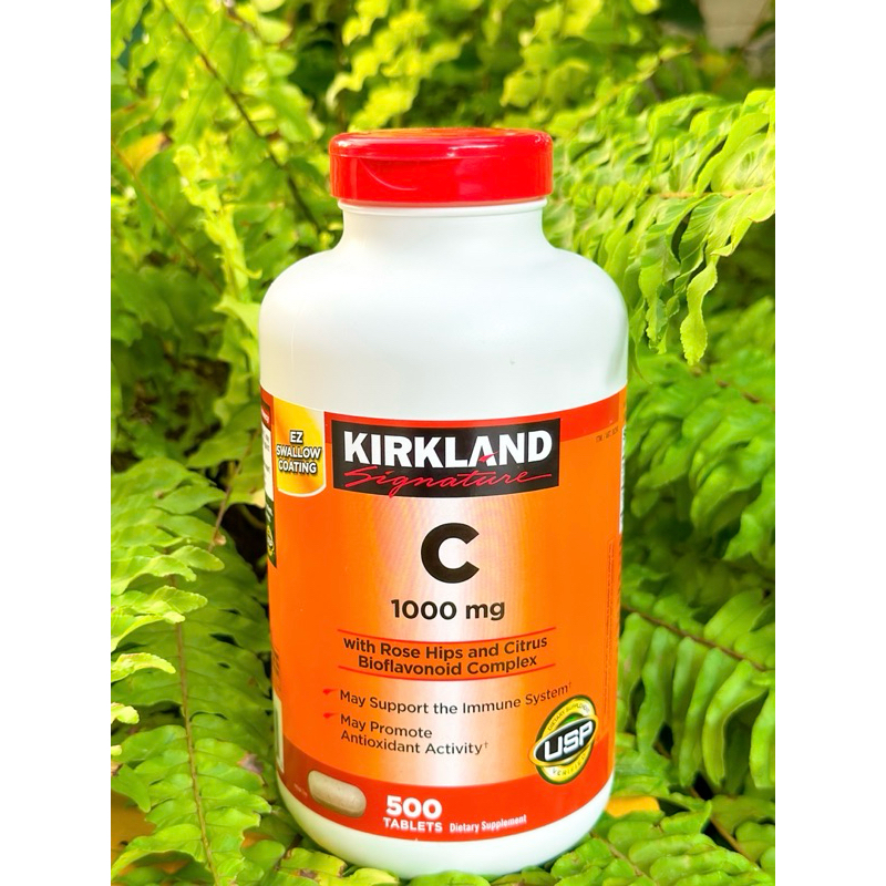 (Exp.08/2027)Kirkland VitaminC 1000 mg 500 Tablets วิตามินซี เคิร์กแลนด์ 1000mg Vitamin C Kirkland vc