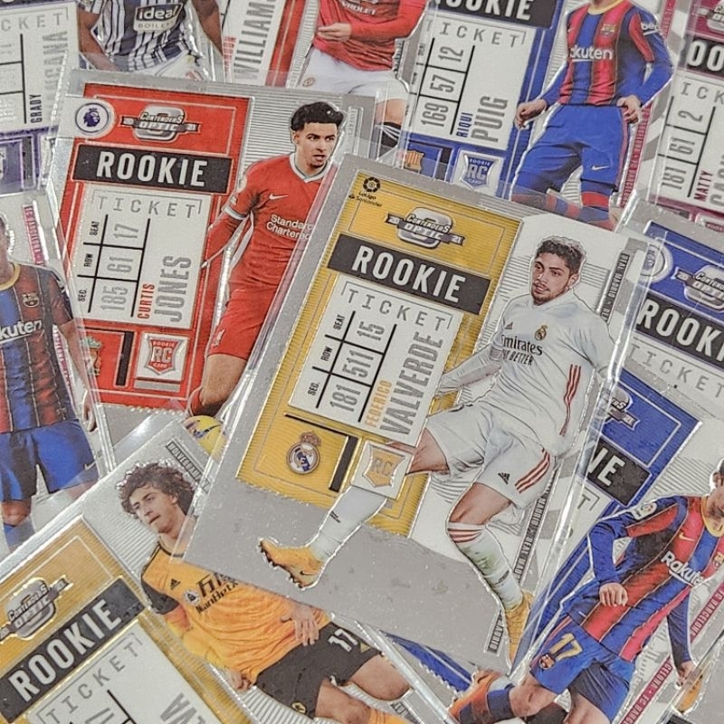 การ์ด Panini Soccer​ Rookie​ Ticket​ ปี 2020