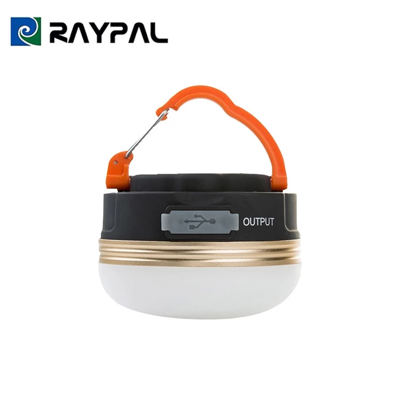 RAYPAL โคมไฟเต็นท์ LED พกพา 1800 mAh ปรับได้ 3 โหมด