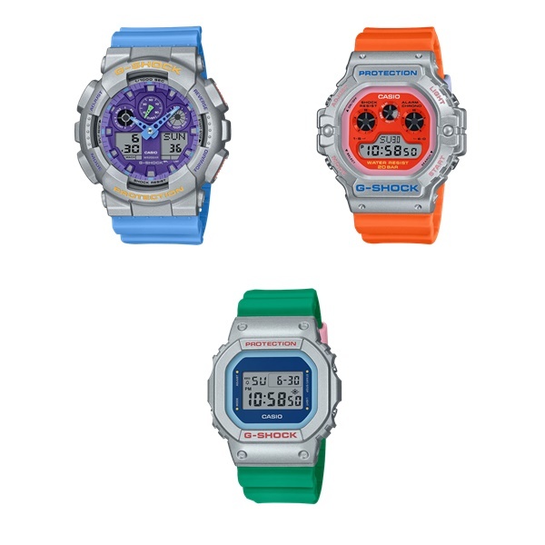 G-SHOCK l G-Shock Euphoria Series l GA-100EU,DW-5900EU,GA-100EU-8A2,DW-5900EU-8A4,DW-5600EU-8A3