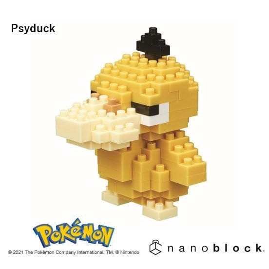 BY KAWADA NBPM_024 NANOBLOCK POKEMON KODUCK