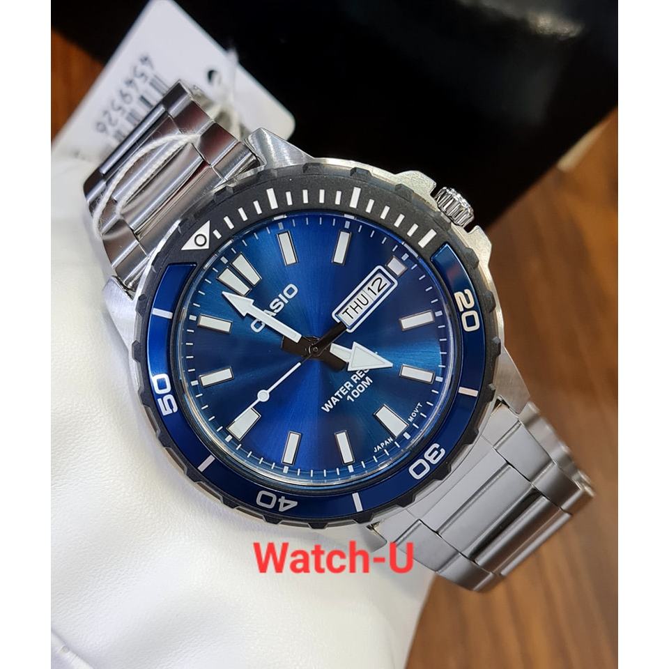 นาฬิกาผู้ชาย Casio MTD-125D รุ่น MTD-125D-2A1