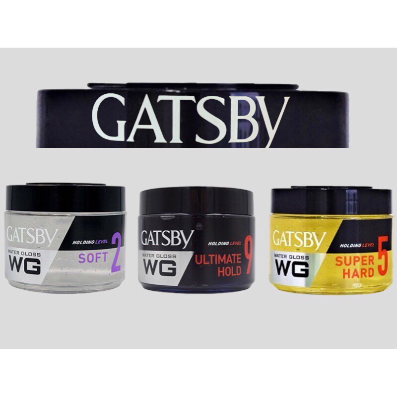 GATSBY แกสบี้ วอเตอร์ กลอส 300 มล.เเท้ /ส่งไว(ผลิตภัณฑ์จัดแต่งทรงผมสไตล์เว็ทลุค)3 สูตร