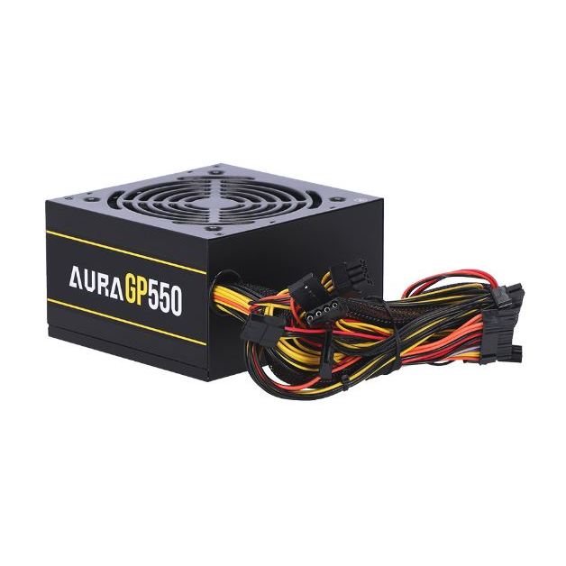 POWER SUPPLY (อุปกรณ์จ่ายไฟ) GAMDIAS AURA GP550 - 550W (BLACK) (ATX)
