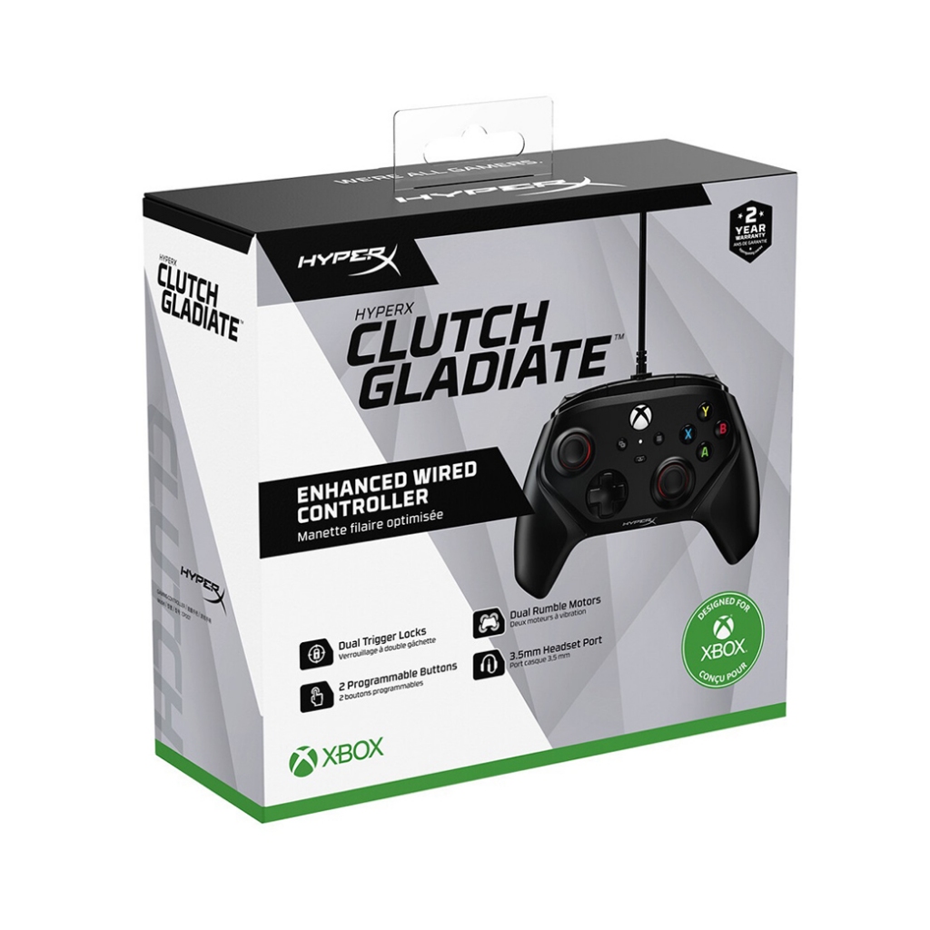 จอยคอนโทรลเลอร์ HyperX Clutch Gladiate RGB