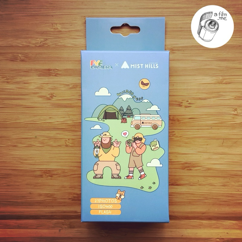 กล้องใช้แล้วทิ้ง • FYE CAMERA 400/27 BLUE • DISPOSABLE CAMERA