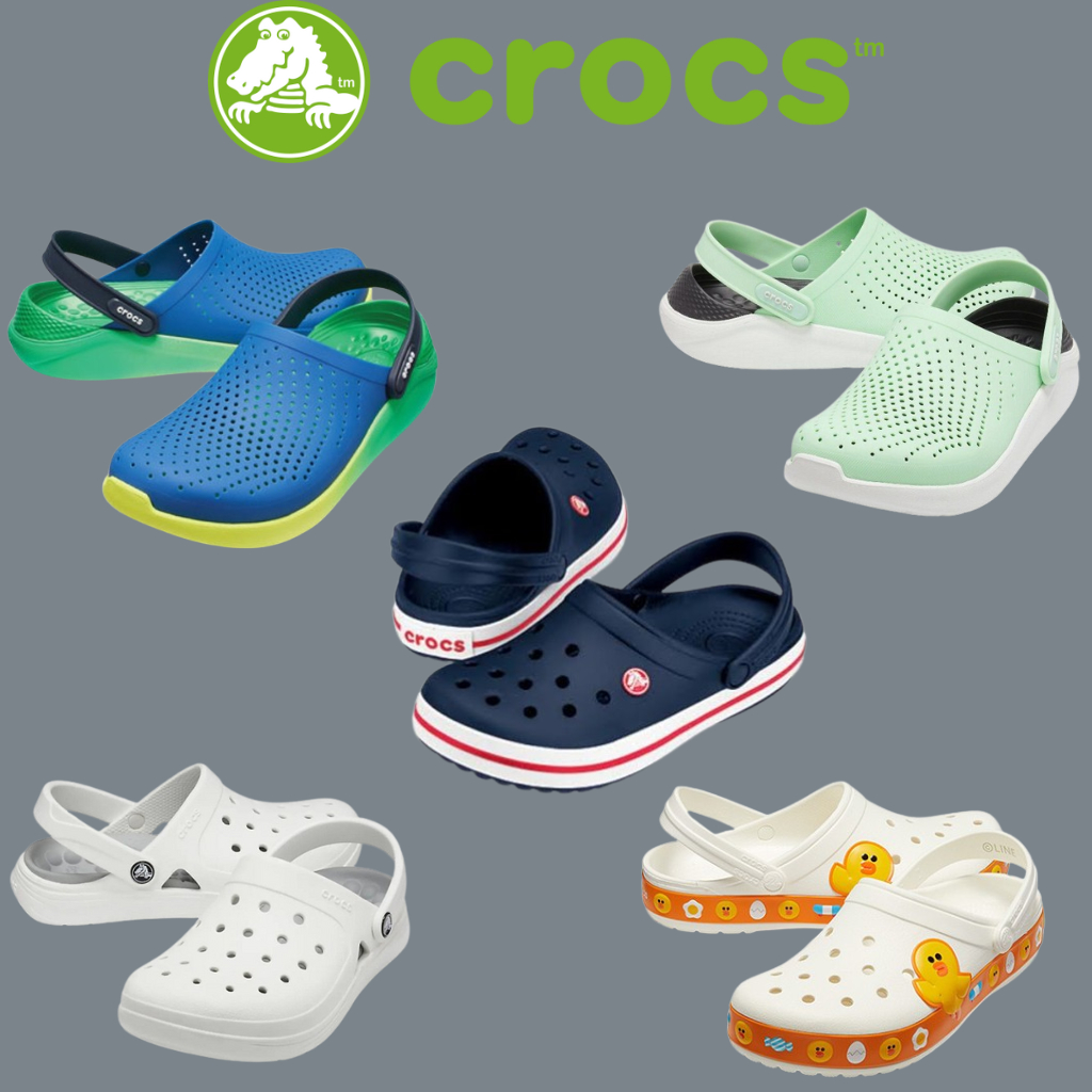 พร้อมส่ง !! CROCS LITERIDE CLOG รองเท้าแตะ รองเท้าใส่สบาย สัมผัสความนุ่มสุดฟิน LiteRide