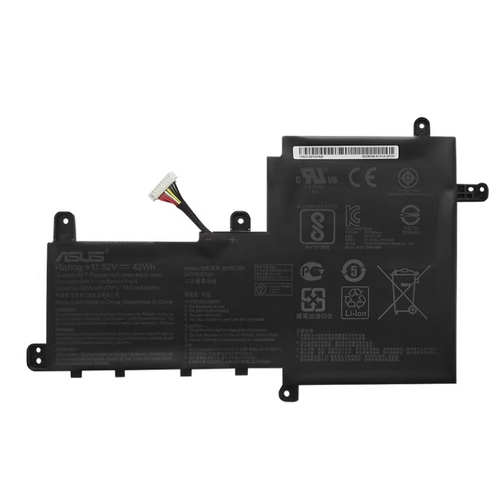 Battery Notebook Asus S531FA S531FL V531FL X531FA V5050E B31N1842 11.52v 42wH/3653mAh