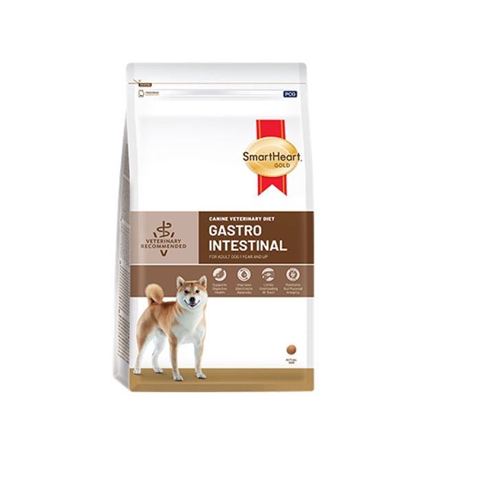 Smartheart gastro intestinal อาหารประกอบการรักษาสุนัขที่ป่วยโรคระบบทางเดินอาหาร