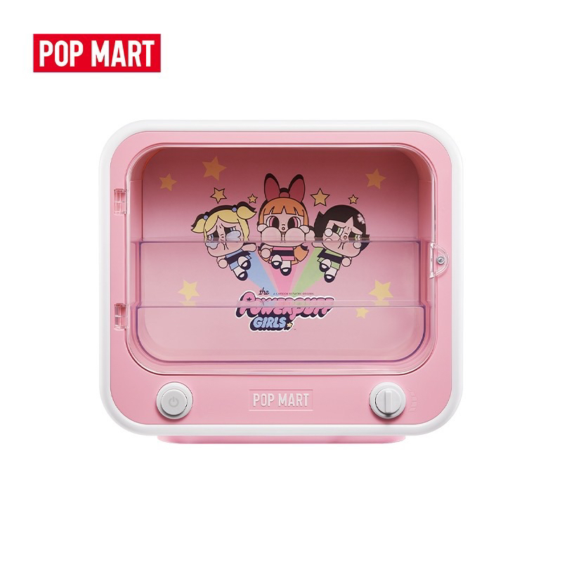 POPMART พร้อมส่ง กล่องมีไฟ ทรง TV รุ่นใหม่ container