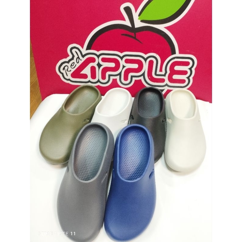 รองเท้าสวม,สุขภาพ,Red apple,BG,3654,นุ่ม,เบา,เกาะพื้นได้ดี,ทน