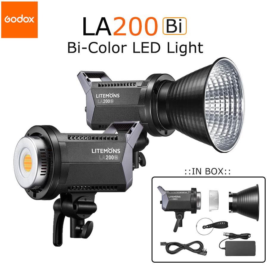 Godox LED Litemons LA200Bi 230W 2800K-6500K Bowen Mount
