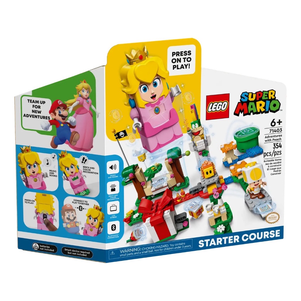 LEGO® Super Mario™ 71403 Adventures with Peach Starter Course - เลโก้ใหม่ ของแท้ 💯% กล่องสวย พร้อมส่