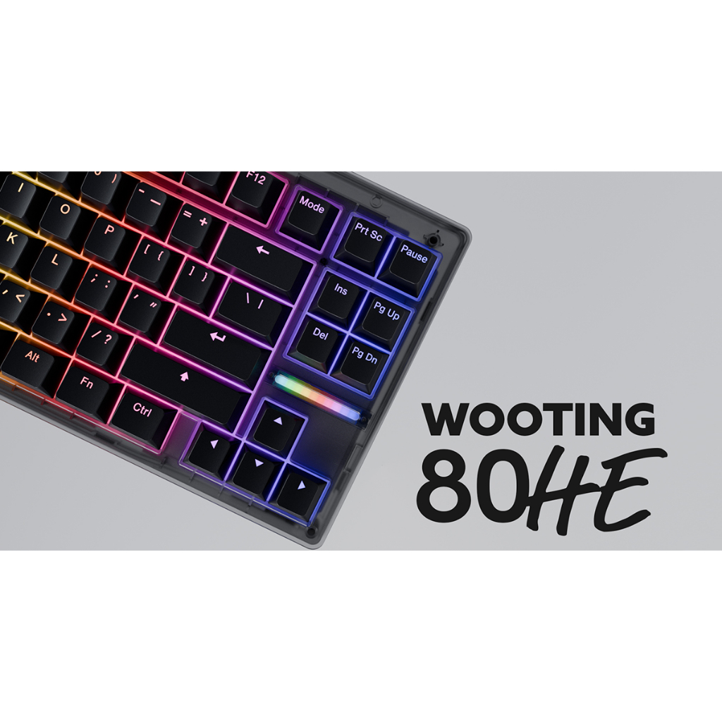 [pre-order] Wooting 80HE keyboard >> อ่านรายละเอียดก่อนสั่งซื้อ <<