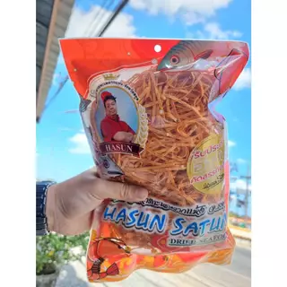 ปลาเส้นสูตรพรีเมี่ยมจากร้านบังฮาซัน แพคละ200กรัม (2แพค)