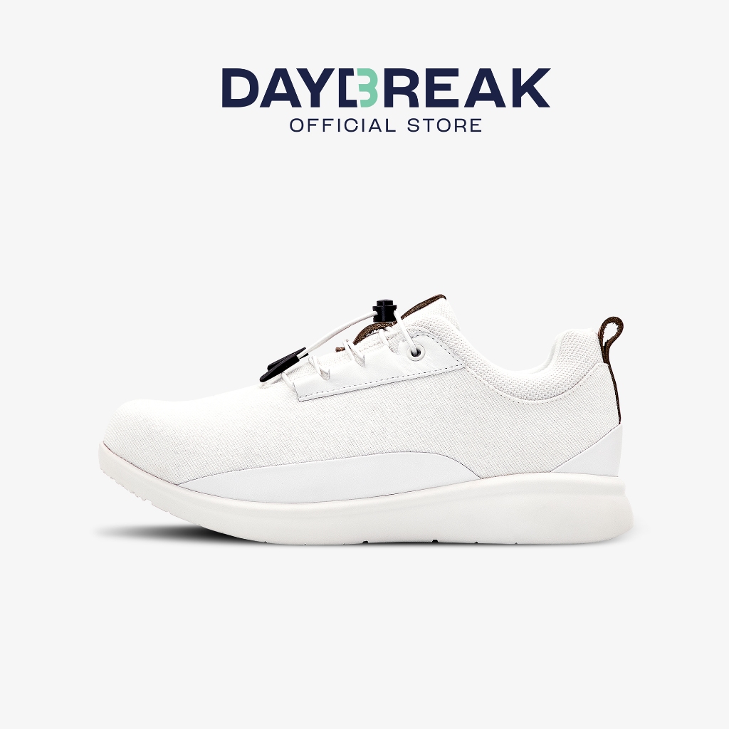 DAYBREAK Sprout รองเท้าผ้าใบ กัญชง ผู้ชาย ผู้หญิง สีขาว กันน้ำ antibacterial