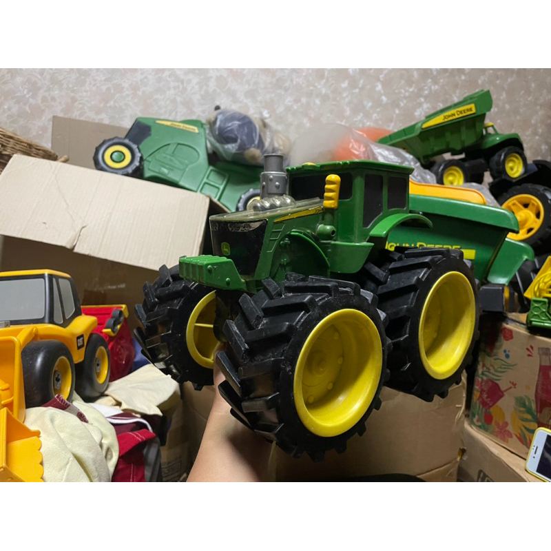 (J37) JOHN DEERE ของเล่นเด็กมือสอง คันใหญ่ งานอเมกา