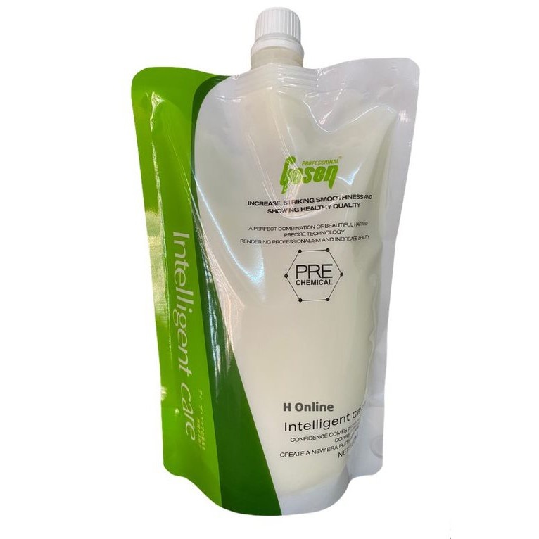 Gosen Intelligent care เชื่อมแกนผม สำหรับผมเสียมาก โกเซ็น อินเทลลิเจนท์ แคร์ 500ml .***เชื่อมแกนใหม่ถุงขาว***