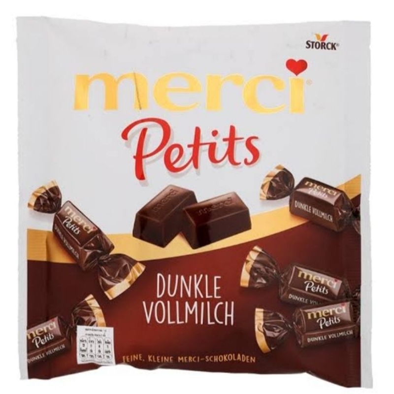 Merci Petits เมอร์ซี่ เพียว ดาร์กช็อคโกแลต 125 กรัม