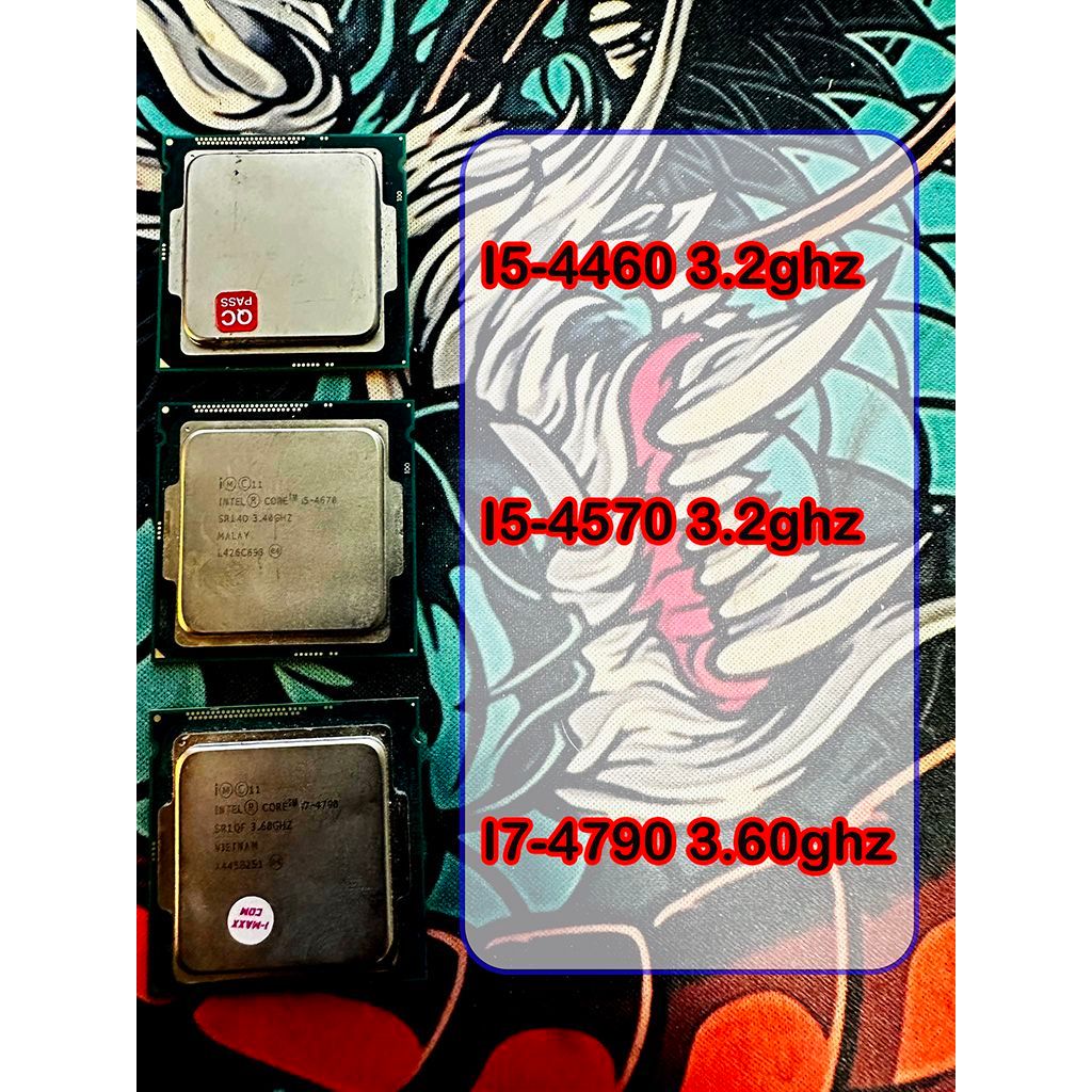 CPU Intel Core i5-4460/i5-4570/i7-4790  LGA 1150 มือ2 สภาพดี