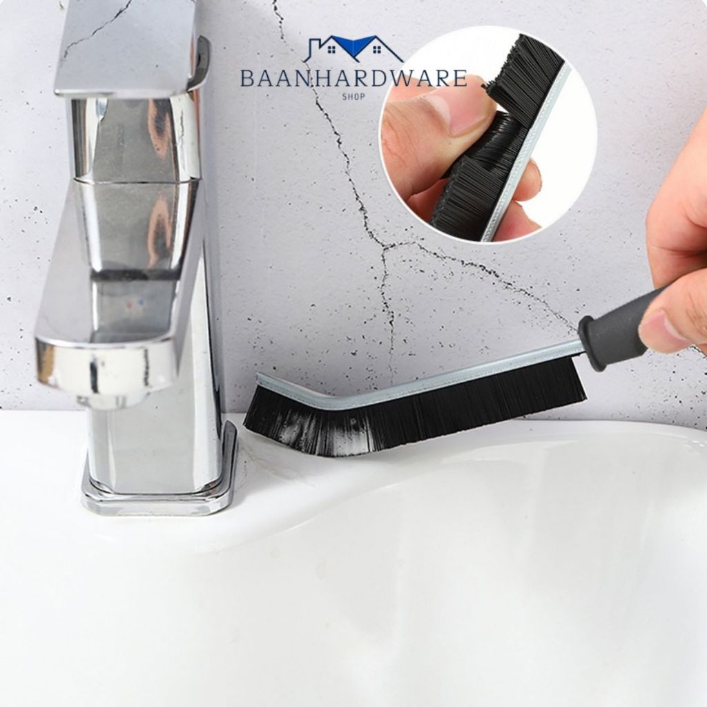 BAANHARDWAREแปรงทําความสะอาด แปรงขัดร่อง ยาแนวกระเบื้อง ร่องหน้าต่าง SB-U023