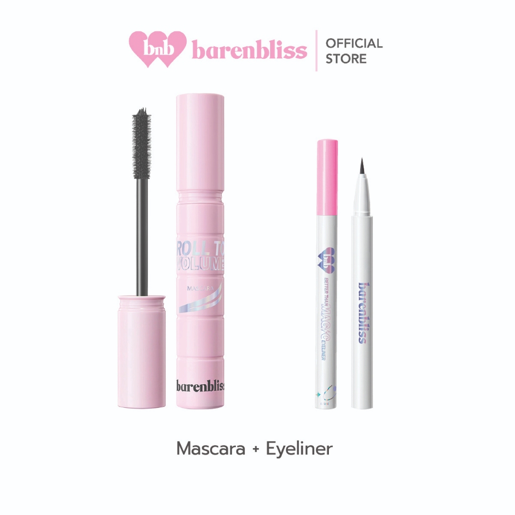 bnb barenbliss Roll To Volume Mascara + Better Than Magic Eyeliner